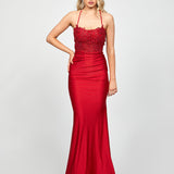 ALAMAYA SCOOPED GOWN B73D81L