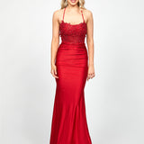 ALAMAYA SCOOPED GOWN B73D81L