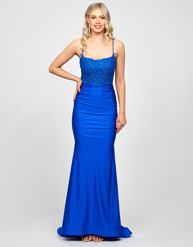 EMMELINE FITTED GOWN B73D82L