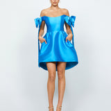 ARI OFF SHOULDER BOW MINI B74D33S