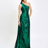 MONICA ONE SHOULDER GOWN B74D44L