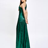 MONICA ONE SHOULDER GOWN B74D44L