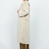 MALEAH FAUX FUR COAT B74L62