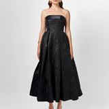 ALANNA JACQUARD A LINE MIDI B75D04S
