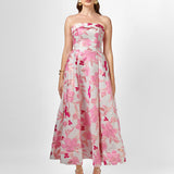 ALANNA JACQUARD A LINE MIDI B75D04S