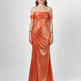 BRIDIE CORSET DRAPE GOWN SAMPLE B75D21L