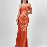 BRIDIE CORSET DRAPE GOWN SAMPLE B75D21L