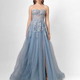 EMMY STRAPLESS BALL GOWN B75D80L