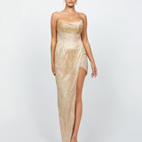 SCARLETTE CORSET CUT AWAY GOWN B75D89HL