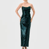 EDITH SCOOP STRAPLESS MIDAXI B76D14L