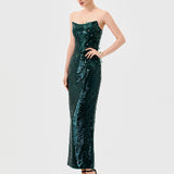 EDITH SCOOP STRAPLESS MIDAXI B76D14L