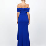 BLAKELY OFF SHOULDER GOWN B76D18L