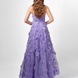ILA STRAPLESS HI LO GOWN B76D34HL
