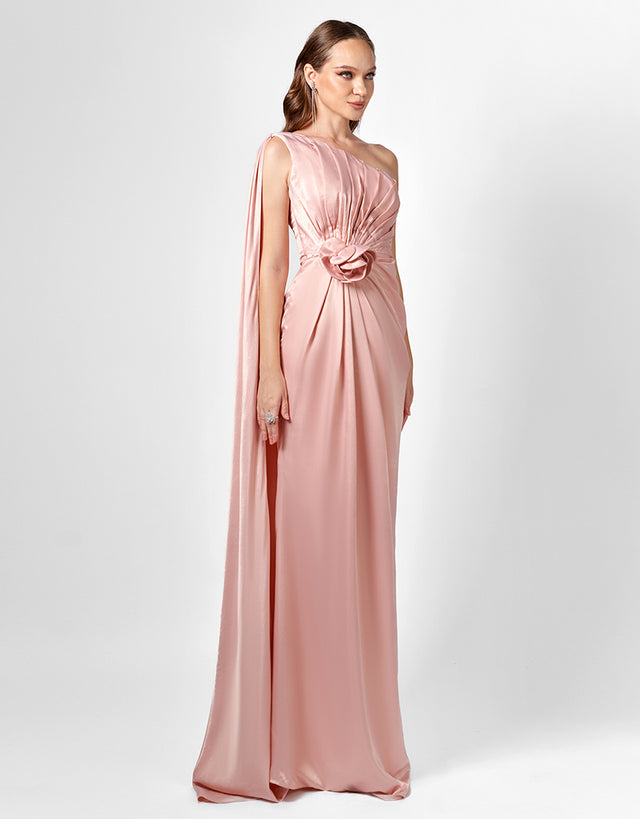 Bariano Burgundy Formal Dress main image 1