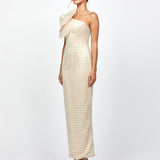 DALYLAH ONE SHOULDER STATEMENT MIDAXI B80D16L