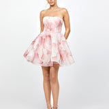 BEYA STRAPLESS A LINE MINI B80D19S