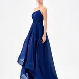 FAIY ASYMERTRIC HI LOW GOWN B80D24HL