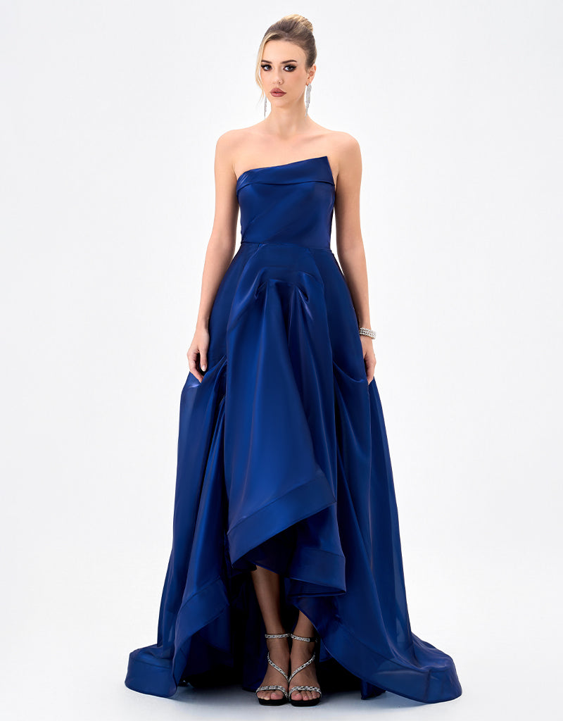 FAIY ASYMERTRIC HI LOW GOWN B80D24HL