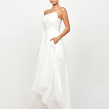 FAIY ASYMERTRIC HI LOW GOWN B80D24HL