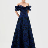 MALIYAH OFF SHOULDER GOWN B81D10L