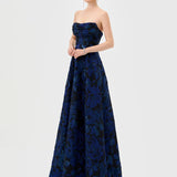 ZAFIYA STRAPLESS BALL GOWN B81D12L