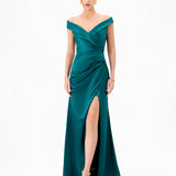 ALIANA OFF SHOULDER GOWN B81D21L