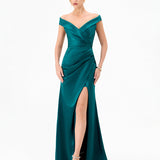 ALIANA OFF SHOULDER GOWN B81D21L