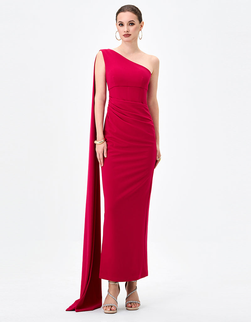 WARLA ONE SHOULDER MIDAXI B83D02101