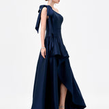 YULITZA ASYMMETRIC GOWN B83D0235TAF