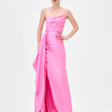 RASA STRAPLESS SASH GOWN B83D0236TAF