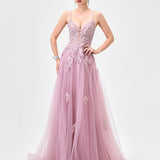 MORGANY PLUNGING BALL GOWN B83D0191