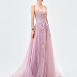 MORGANY PLUNGING BALL GOWN B83D0191