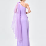 TOVE SHEER SLEEVE GOWN B83D0293
