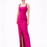 DIRA SQUARE NECK GOWN B84D0307