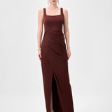 DIRA SQUARE NECK GOWN B84D0307