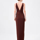 DIRA SQUARE NECK GOWN B84D0307