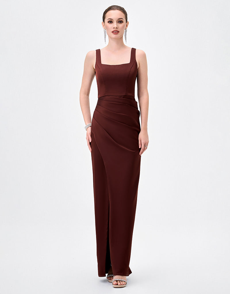 DIRA SQUARE NECK GOWN B84D0307