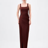 DIRA SQUARE NECK GOWN B84D0307