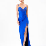 ZARIFA FISHTAIL GOWN B84D0320