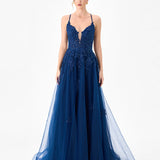 KELLIE STRAPPY BACK GOWN B84D0343