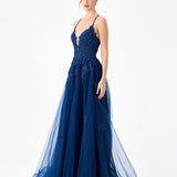 KELLIE STRAPPY BACK GOWN B84D0343