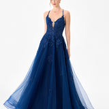 KELLIE STRAPPY BACK GOWN B84D0343