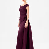 WALLACE OFF SHOULDER GOWN B85D0401