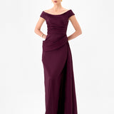 WALLACE OFF SHOULDER GOWN B85D0401
