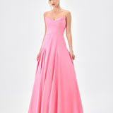 REEDS STRAPLESS GOWN B85D0403