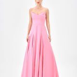 REEDS STRAPLESS GOWN B85D0403