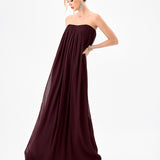 KATHLYN STRAPLESS CHIFFON GOWN B85D0404