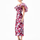 GILEA RUFFLE COLUMN MIDI B86D0709