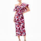 GILEA RUFFLE COLUMN MIDI B86D0709