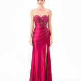 AMELYA SWEETHEART FISHTAIL GOWN B86D07100